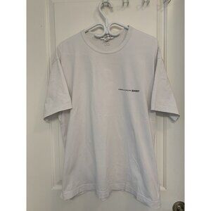 Comme Des Garçons Shirt White Short Sleeve Men’s Medium/Large